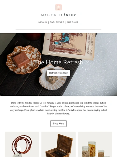 Maison Flaneur Sale Announcement