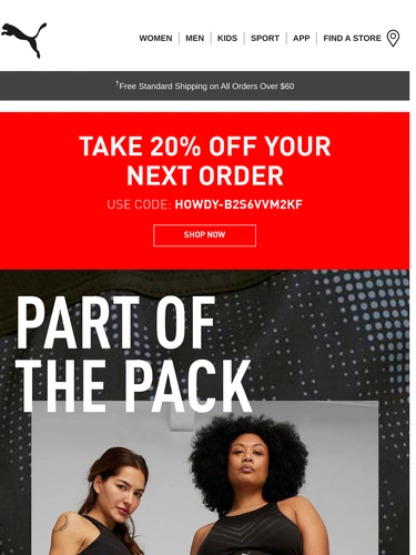 Puma Sale Announcement