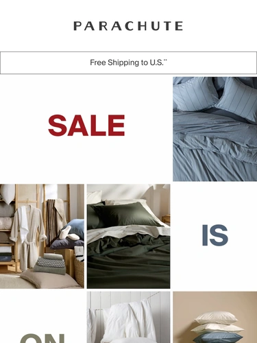 Parachute Home Sale Announcement