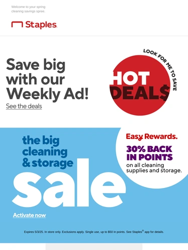 Staples Email