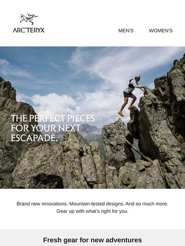 Arc'teryx Newsletter