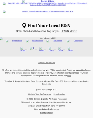 Barnes & Noble Loyalty Program