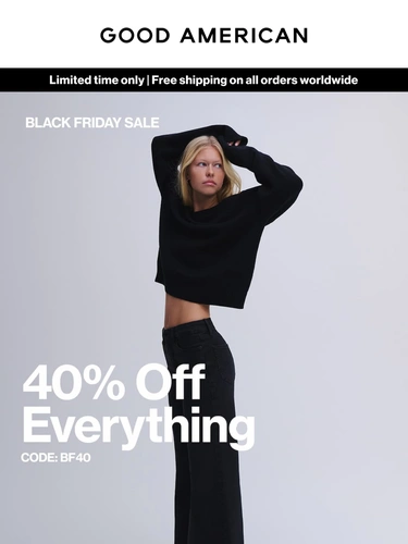 Good American Sale Announcement