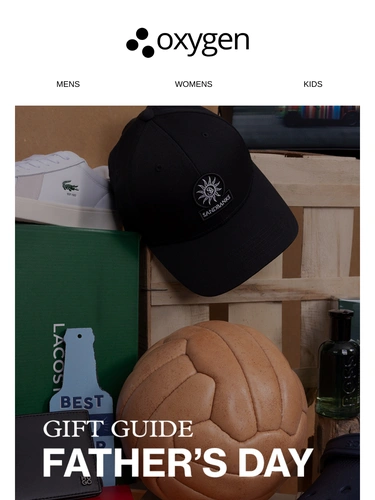 Oxygen Clothing Newsletter