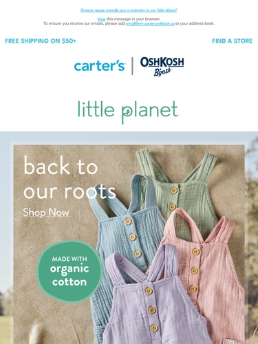Carter's OshKosh Newsletter