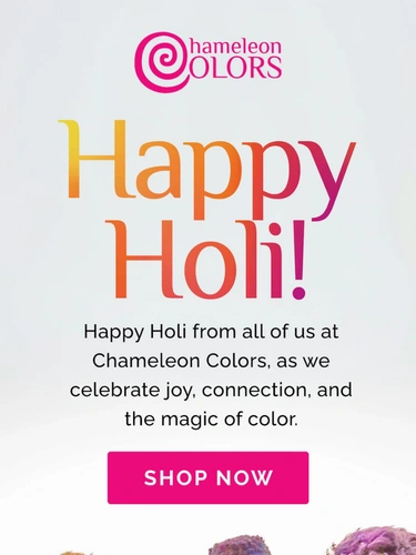 Chameleon Colors Sale Announcement