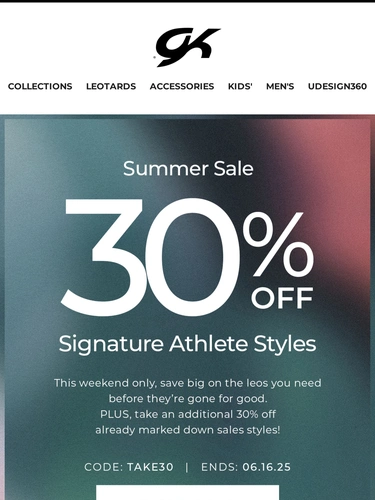 GK Elite Sale Announcement