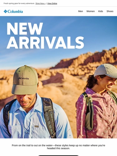 Columbia Sportswear Newsletter
