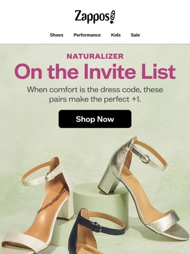 Zappos Sale Announcement