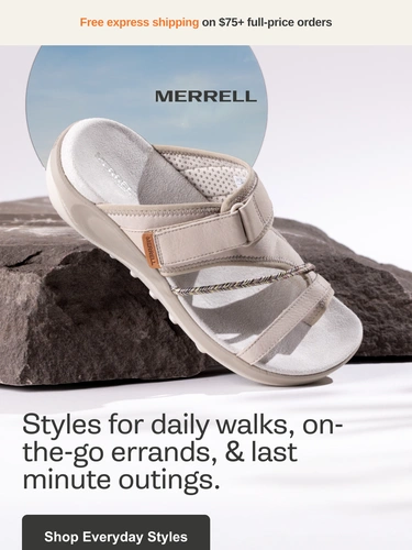 Merrell Sale Announcement
