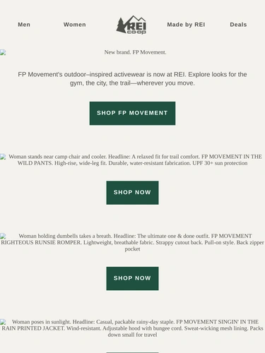 REI Newsletter
