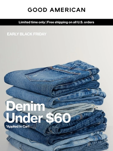 Good American Sale Announcement