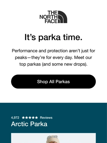 The North Face Newsletter