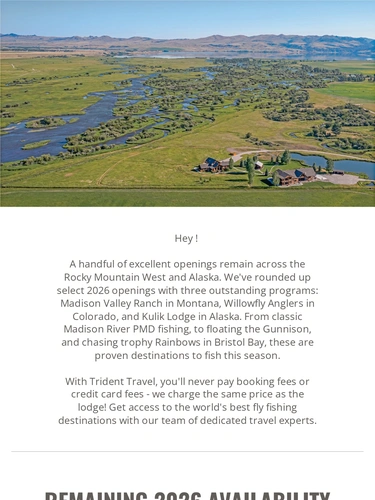 Trident Fly Fishing Email