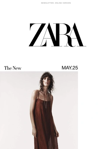 Zara Newsletter