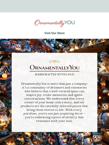 Ornamentally You Welcome Series