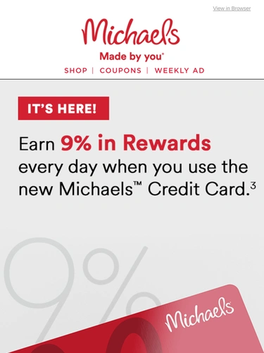 Michaels Welcome Series