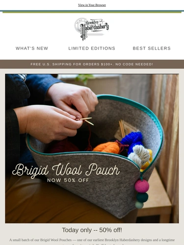 Brooklyn Haberdashery Holiday Campaign