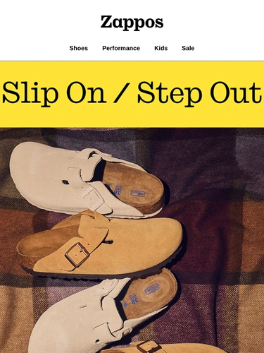 Zappos Sale Announcement