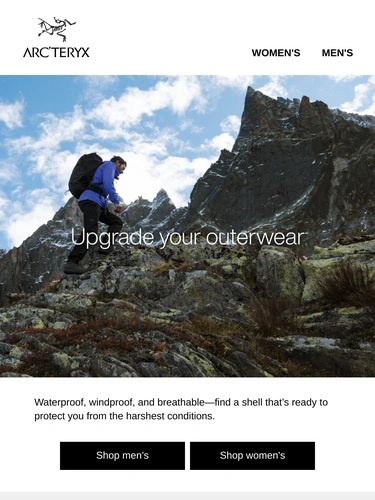 Arc'teryx Newsletter