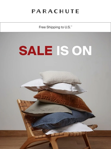 Parachute Home Sale Announcement