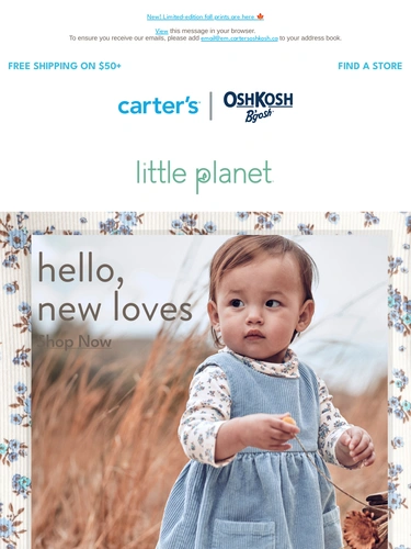 Carter's OshKosh Newsletter