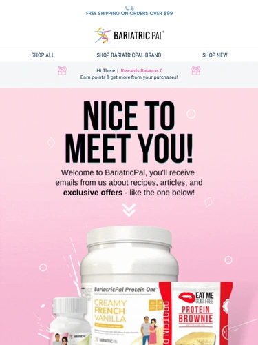 BariatricPal Welcome Series