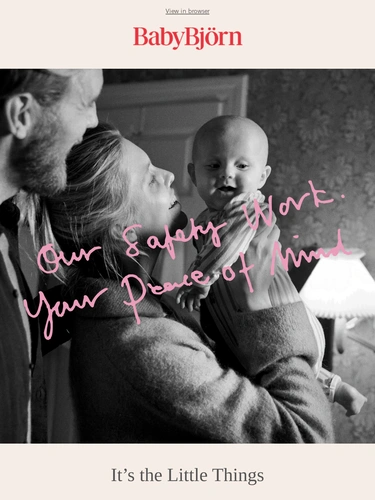 BabyBjörn Newsletter