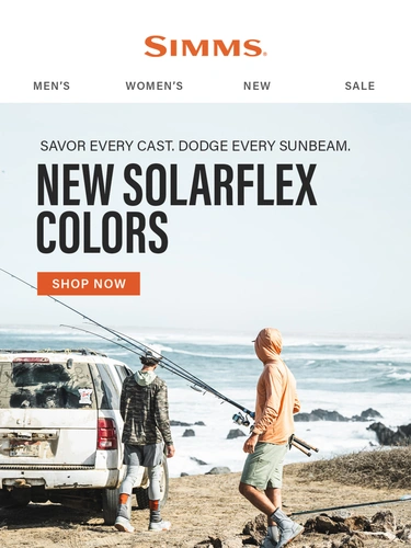 Simms Fishing Newsletter