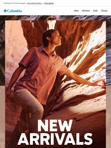 Columbia Sportswear Newsletter