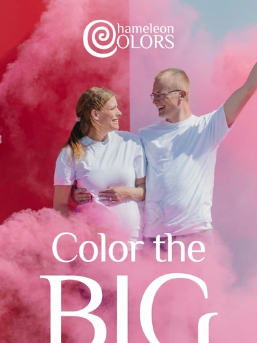 Chameleon Colors Event Invitation