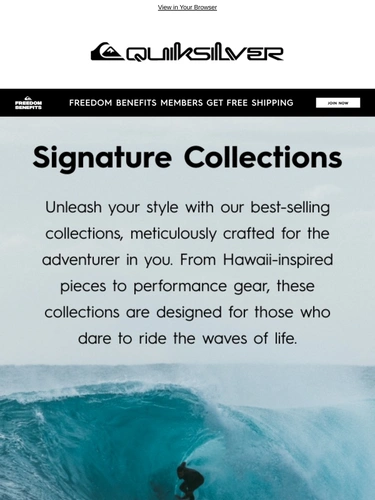 Quiksilver Loyalty Program