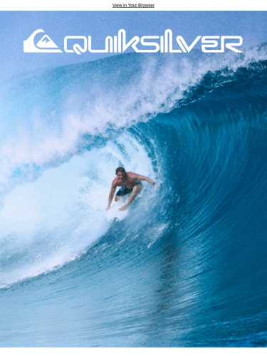 Quiksilver Sale Announcement