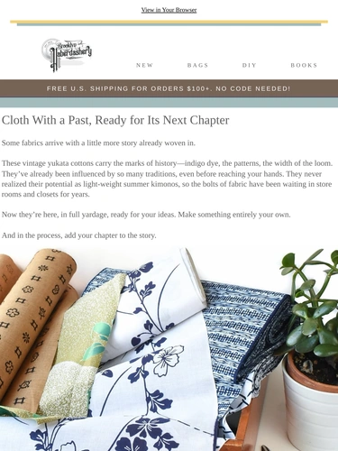 Brooklyn Haberdashery Sale Announcement