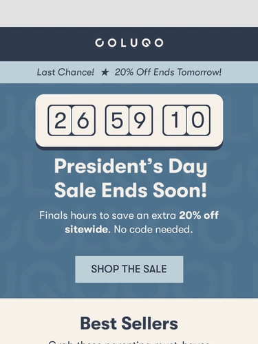 Colugo Sale Announcement