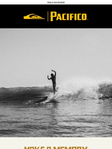 Quiksilver Event Invitation