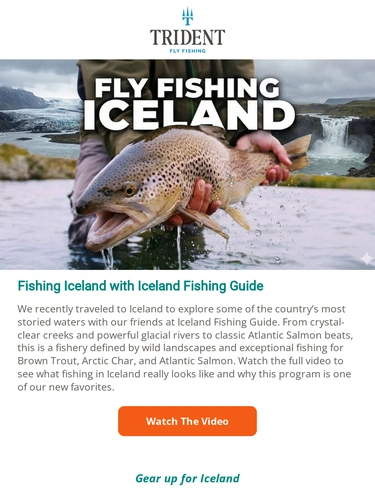 Trident Fly Fishing Event Invitation