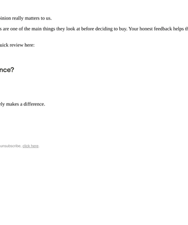 Blanc Space Customer Feedback