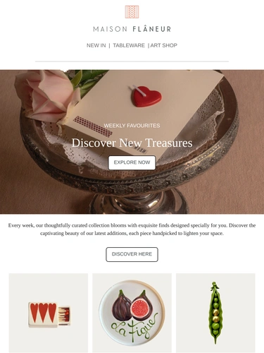 Maison Flaneur Newsletter