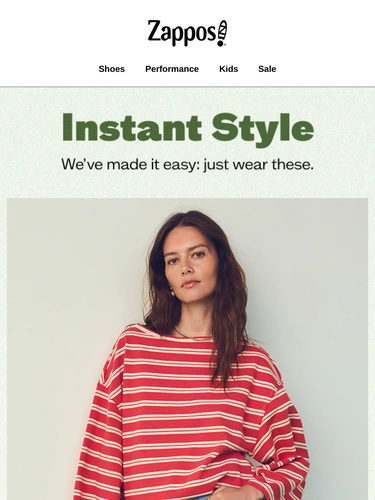 Zappos Newsletter
