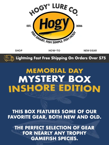 Hogylures Sale Announcement