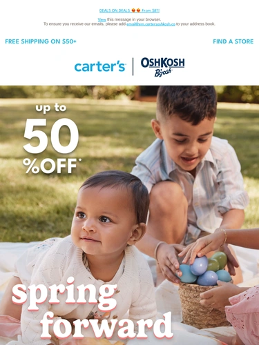 Carter's OshKosh Email