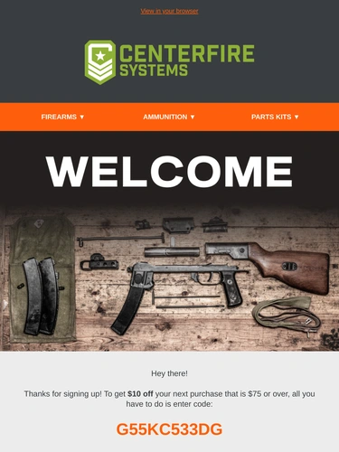 Centerfire Systems Welcome Series