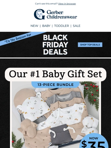 Gerber Childrenswear Sale Announcement