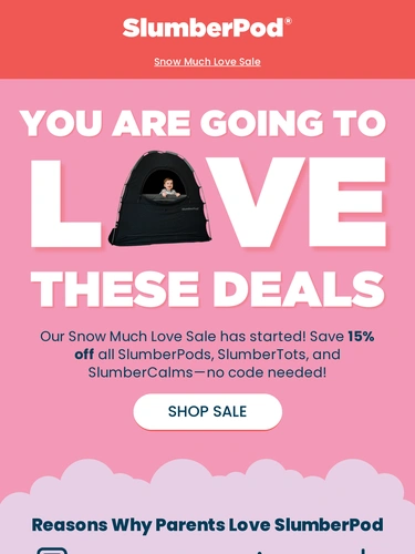 SlumberPod Sale Announcement