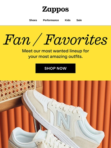 Zappos Newsletter