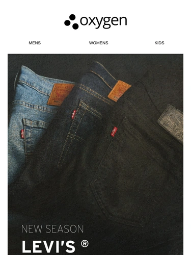Oxygen Clothing Sale Announcement