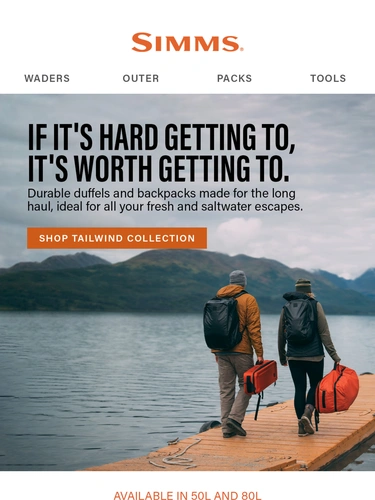 Simms Fishing Newsletter