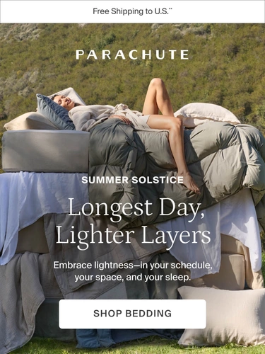 Parachute Home Sale Announcement