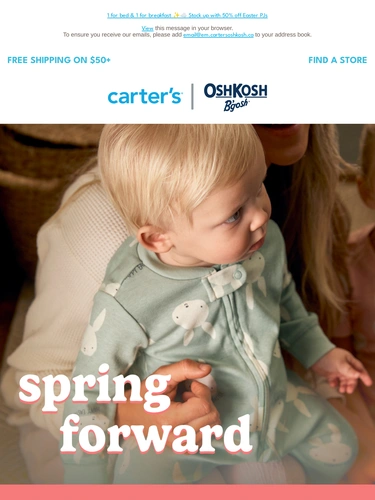 Carter's OshKosh Sale Announcement